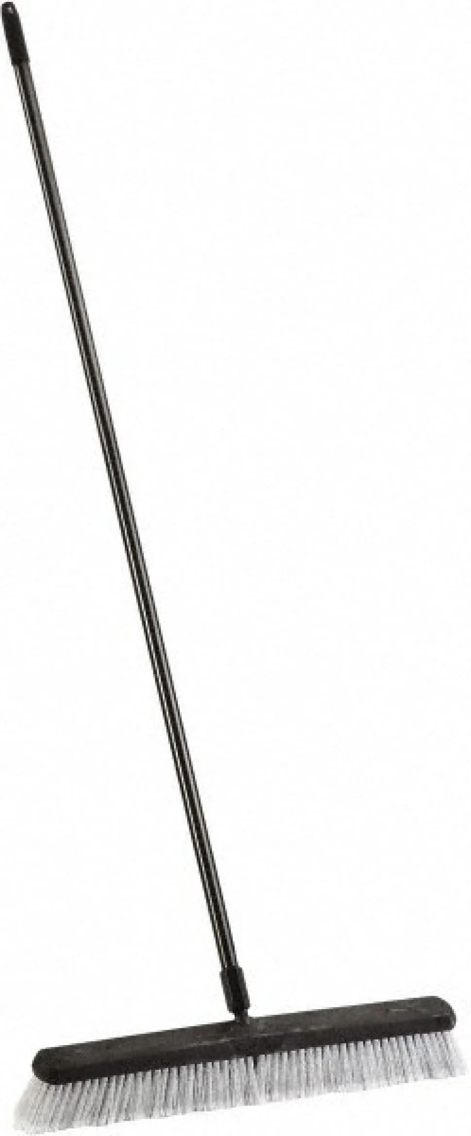 Push Broom: 24.0000" Wide, Smooth Surface, Polyester Bristles