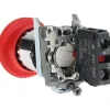Push-Button Switch: 22 mm Mounting Hole Dia, Trigger Action
