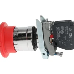 Push-Button Switch: 22 mm Mounting Hole Dia, Trigger Action