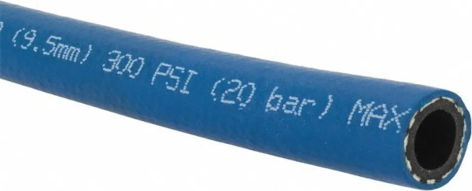 Push-on Air Hose: 3/8" ID, 5/8" OD, Priced as 1' Increments, 25' Minimum Cut Length, 700' Total Coil Length