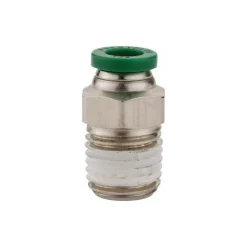 Push-to-Connect Push-to-Connect x Male NPTF Fitting: Connector, 1/4 Thread, NPTF, 1/4" OD