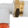 Push-to-Connect Push-to-Connect Fitting: Elbow, NPT, 1/4" OD