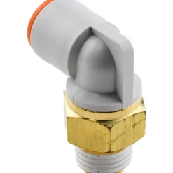 Push-to-Connect Push-to-Connect Fitting: Elbow, NPT, 3/8" OD