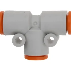 Push-to-Connect Push-to-Connect Fitting: Tee, 1/4