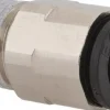 Push-to-Connect Tube x MNPT Fitting: Connector, NPT, 1/4" OD