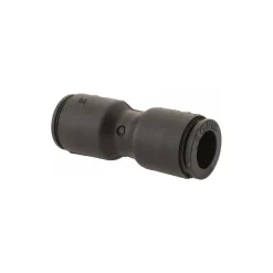 Push-to-Connect Tube x Tube Fitting: Union, 1/4" OD