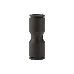 Push-to-Connect Tube x Tube Fitting: Union, 1/4