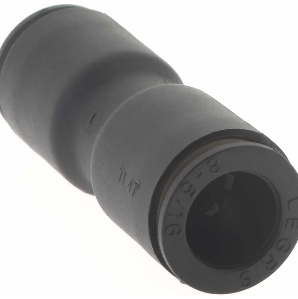 Push-to-Connect Tube x Tube Fitting: Union, 5/16" OD
