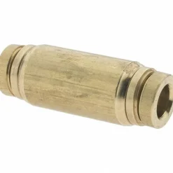 Push-to-Connect Tube x Tube Fitting: Union, 1/4