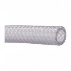 PVC Tube: 3/8" ID, 0.6" OD, Reinforced