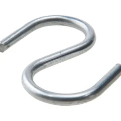 50 Qty 1 Pack Carbon Steel Bright Zinc S-Hook