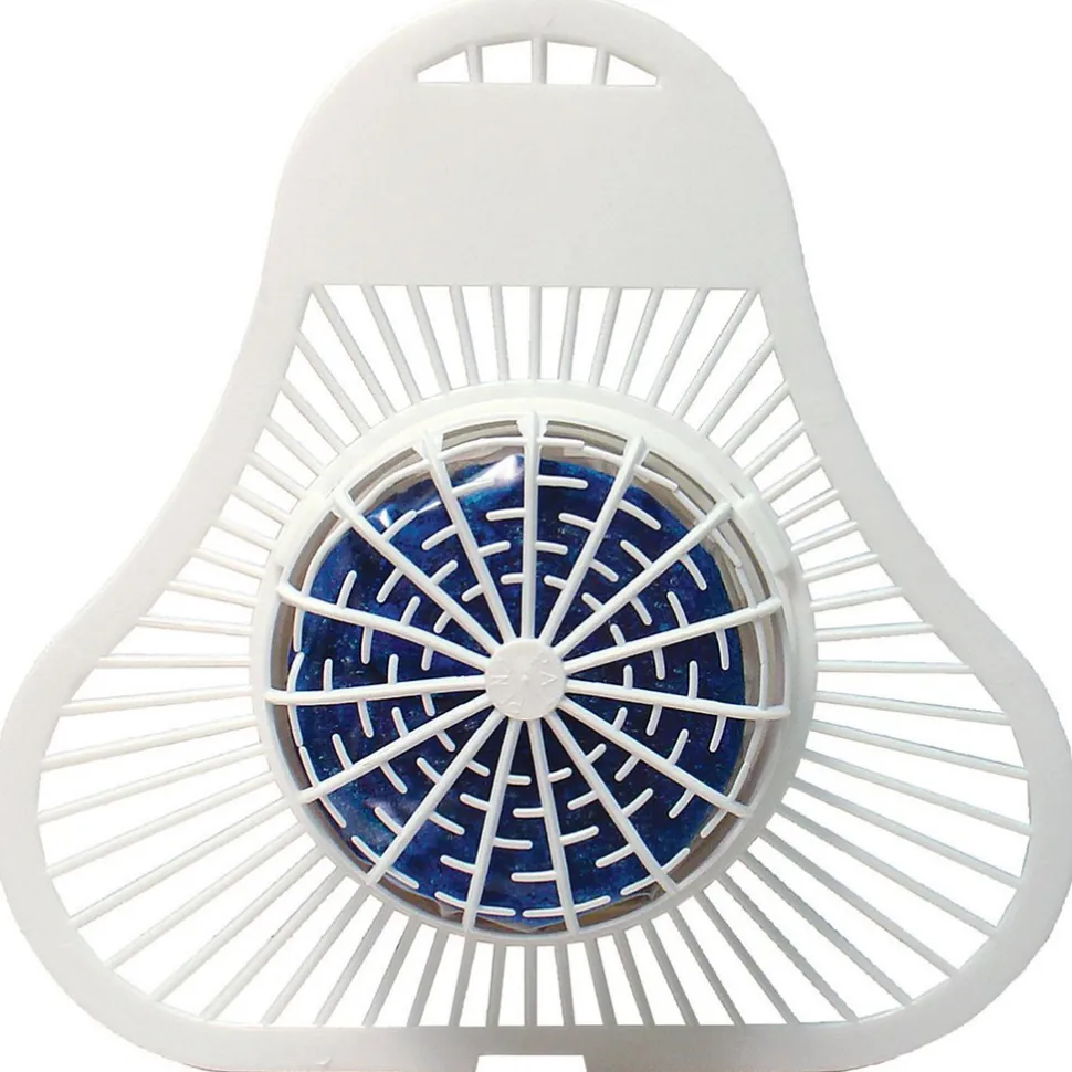12 Qty 1 Pack Plastic, Urinal Screen with Block