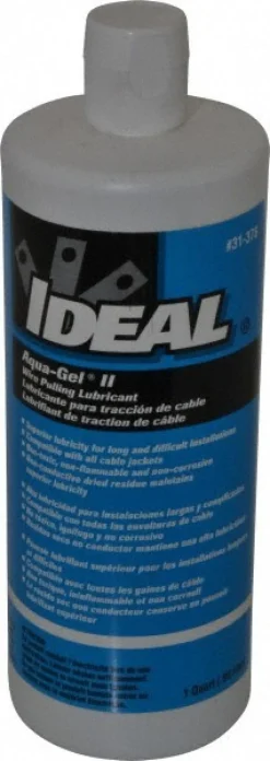 1 Quart Squeeze Bottle, Blue Wire Pulling Lubricant Gel