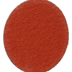Quick-Change Disc: Roloc TR, 2" Dia, 80 Grit, Ceramic Alumina, Coated