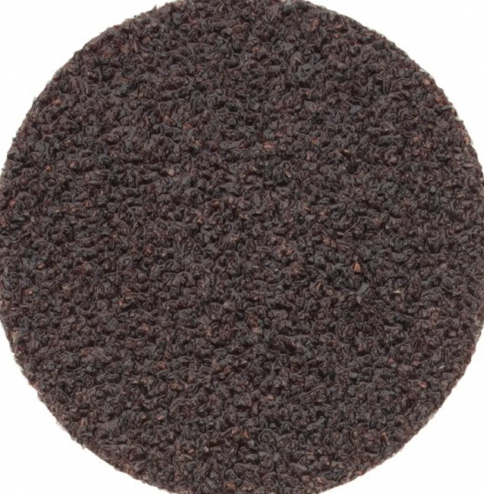 Quick-Change Disc: Roloc TR, 2" Dia, 36 Grit, Aluminum Oxide, Coated
