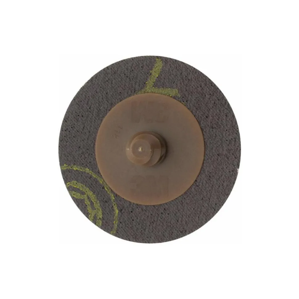 Quick-Change Disc: Roloc TR, 2" Dia, 36 Grit, Aluminum Oxide, Coated