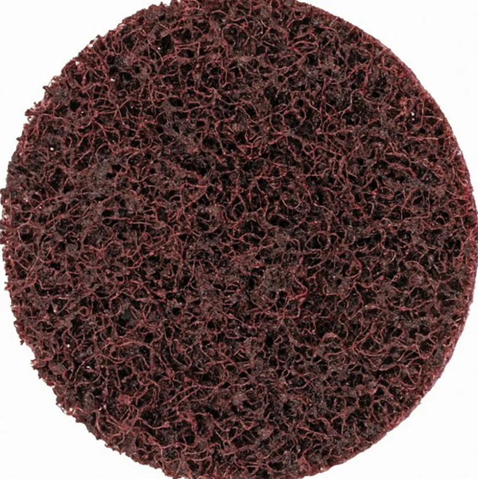 Quick-Change Disc: Roloc TR, 2" Dia, Aluminum Oxide, Non-Woven