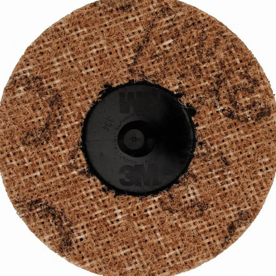 Quick-Change Disc: Roloc TR, 3" Dia, Silicon Carbide, Non-Woven