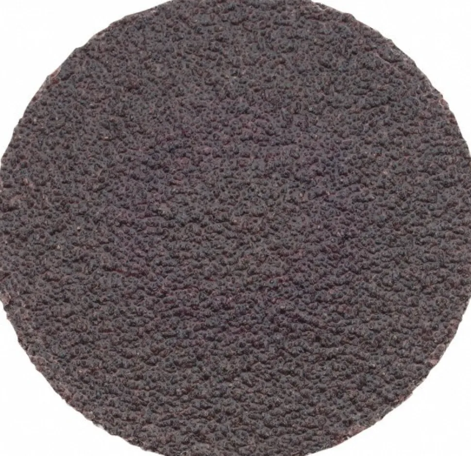 Quick-Change Disc: Roloc TR, 2" Dia, 60 Grit, Aluminum Oxide, Coated