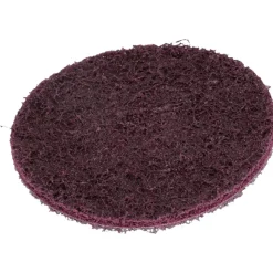 Quick-Change Disc: Type R, 3" Dia, Aluminum Oxide, Non-Woven