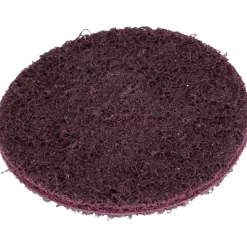 Quick-Change Disc: Type R, 3" Dia, Aluminum Oxide, Non-Woven