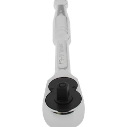 Quick-Release Ratchet: 1/4" Drive, Pear Head