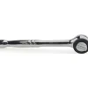 Quick-Release Ratchet: 1/4" Drive, Round Head