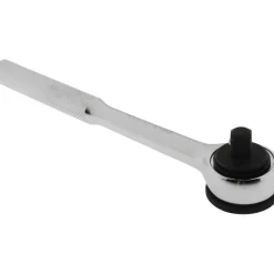 Quick-Release Ratchet: 3/8" Drive, Round Head
