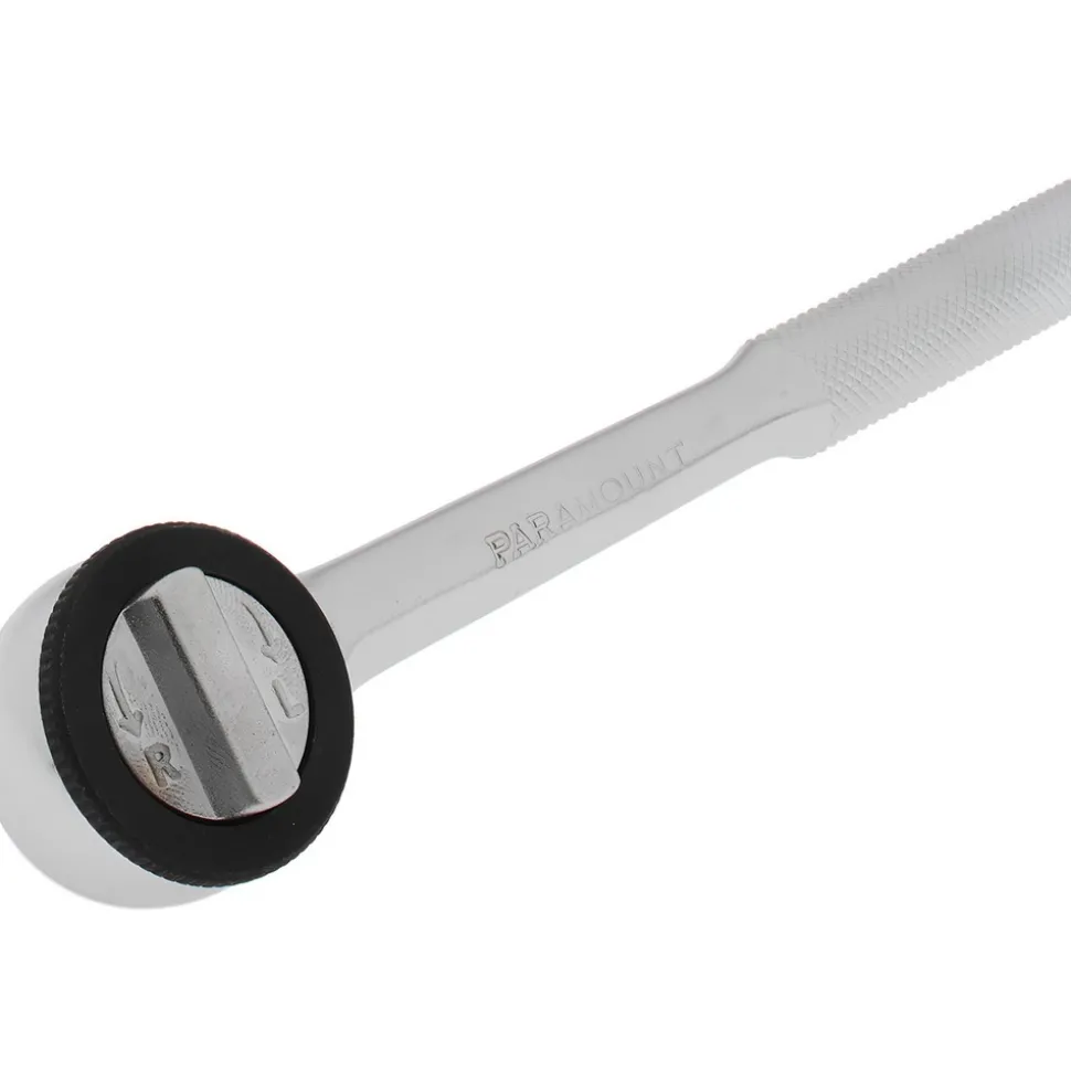 Quick-Release Ratchet: 3/8" Drive, Round Head