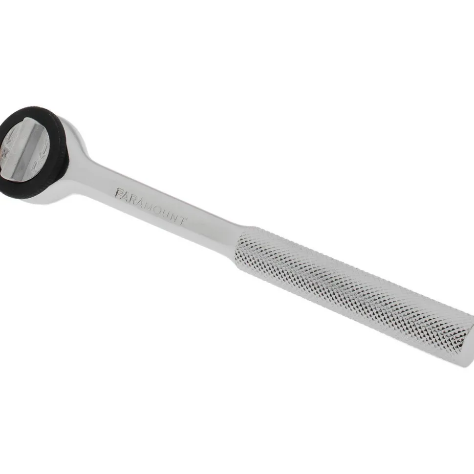 Quick-Release Ratchet: 3/8" Drive, Round Head