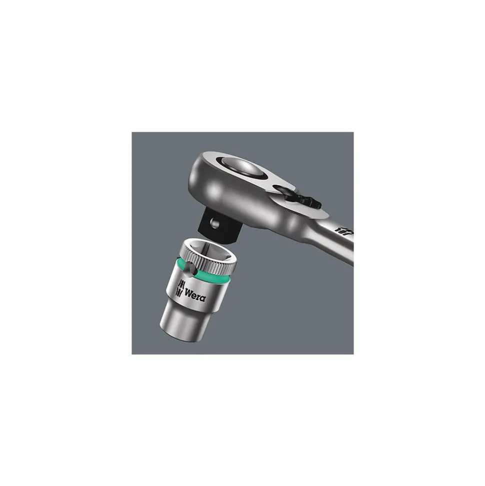 Quick-Release Ratchet: 3/8" Drive, Slim Line Head