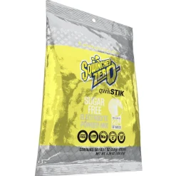 Qwik Stik Sports Drink: 0.11 oz Packet, Lemonade, Sugar Free, Powder, Yields 20.00 oz