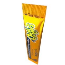 Qwik Stik Sports Drink: 0.11 oz Packet, Orange, Powder, Yields 20.00 oz