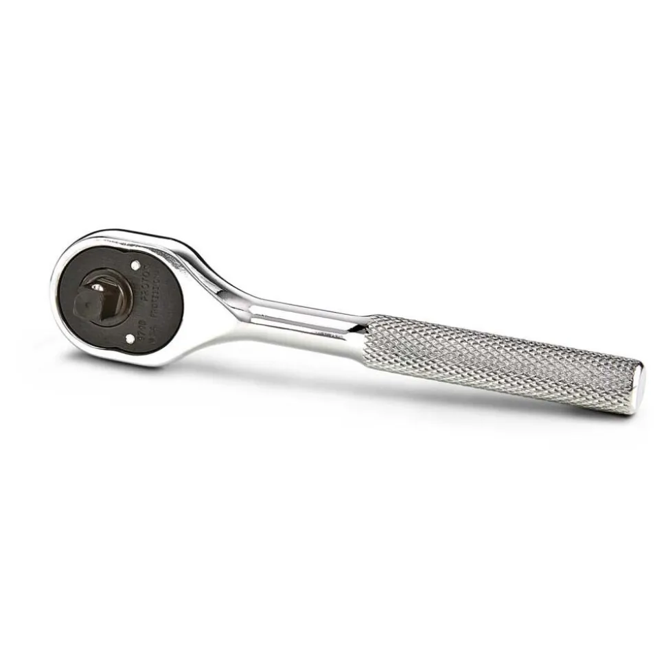 Ratchet: 1/4" Drive, Pear Head