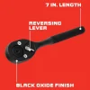 Ratchet: 3/8" Drive, Pear Head