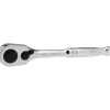 Ratchet: 1/4" Drive, Pear Head