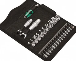 Ratchet & Socket Set: 27 Pc