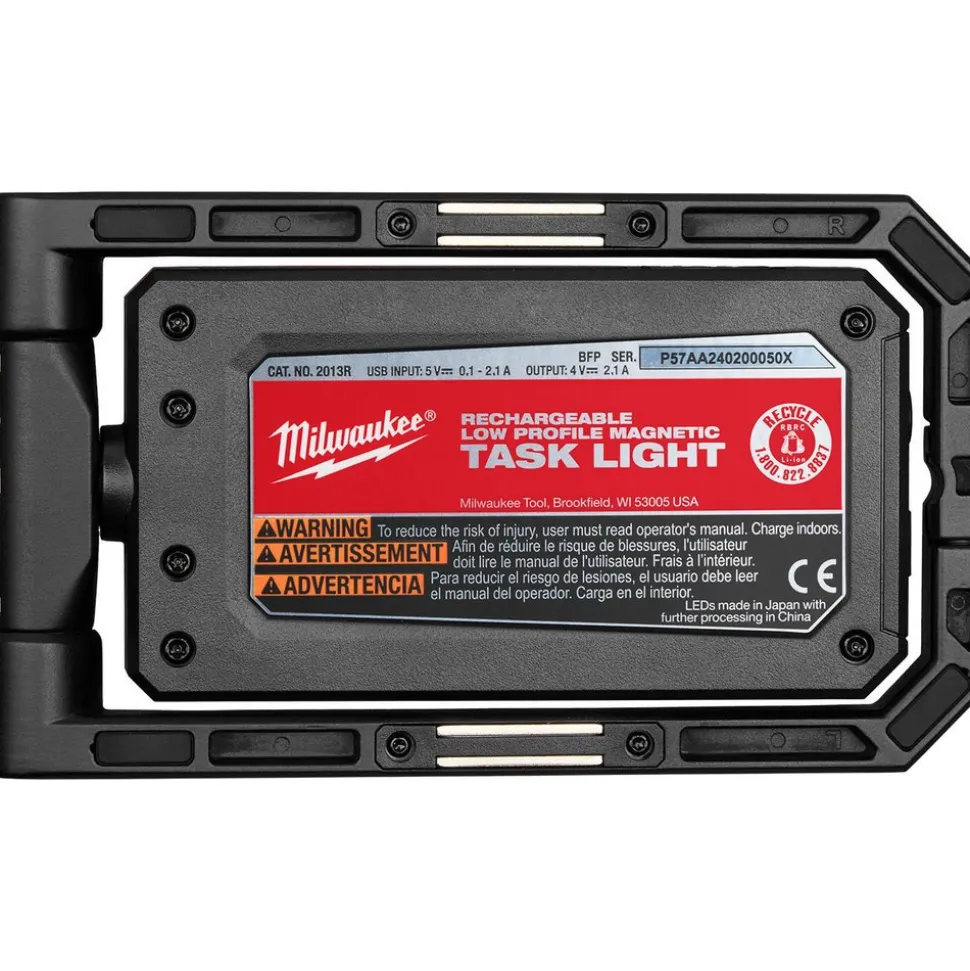 Rechargeable Low-Profile Magnetic Task Light