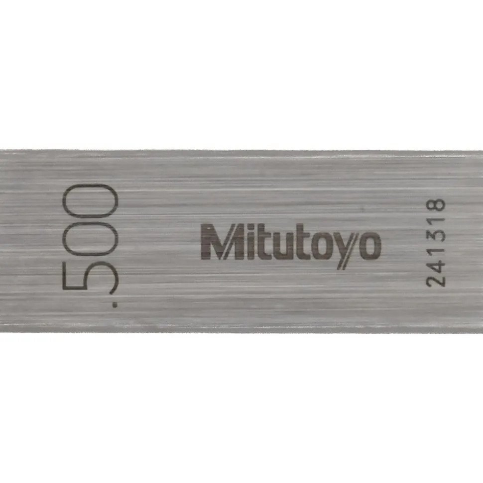 Rectangle Steel Gage Block: 0.5", Grade AS-1