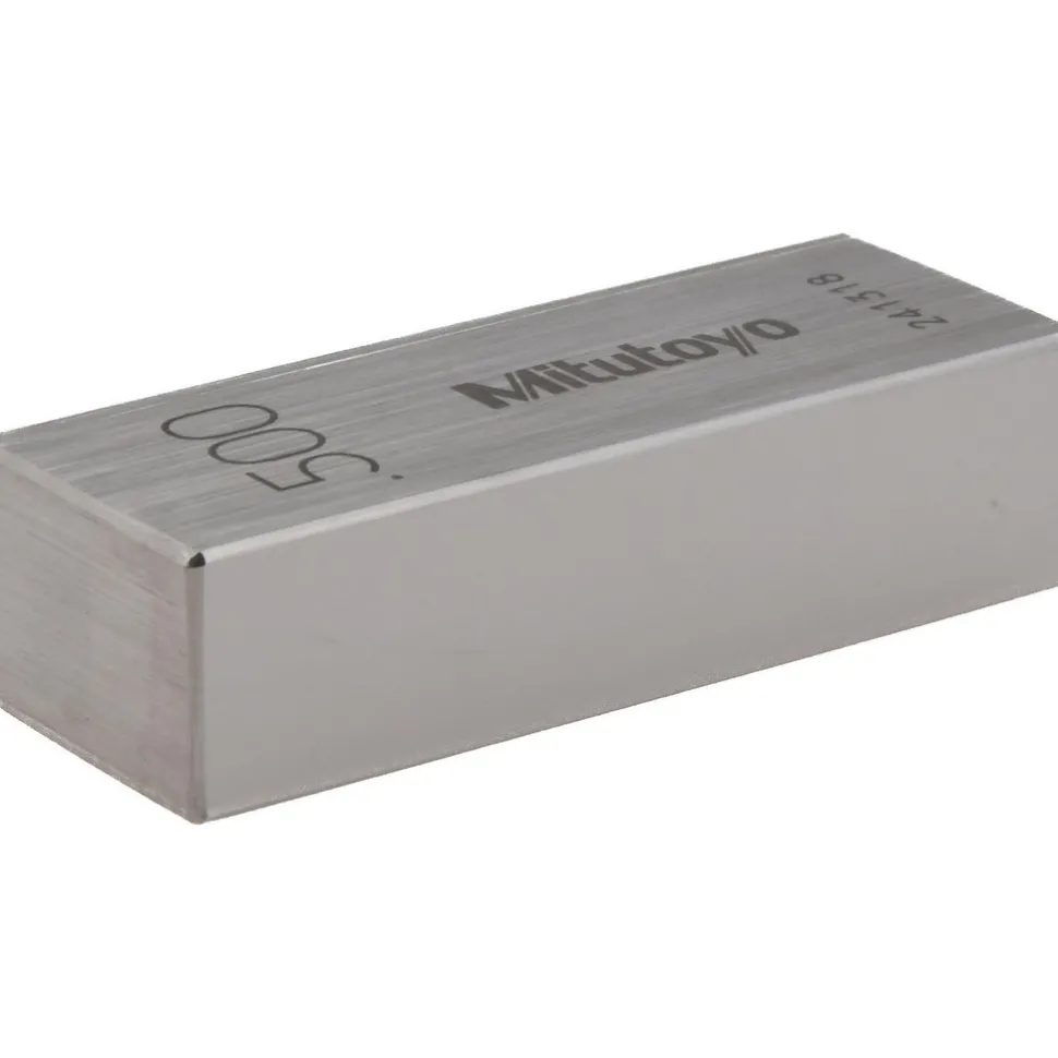 Rectangle Steel Gage Block: 0.5", Grade AS-1