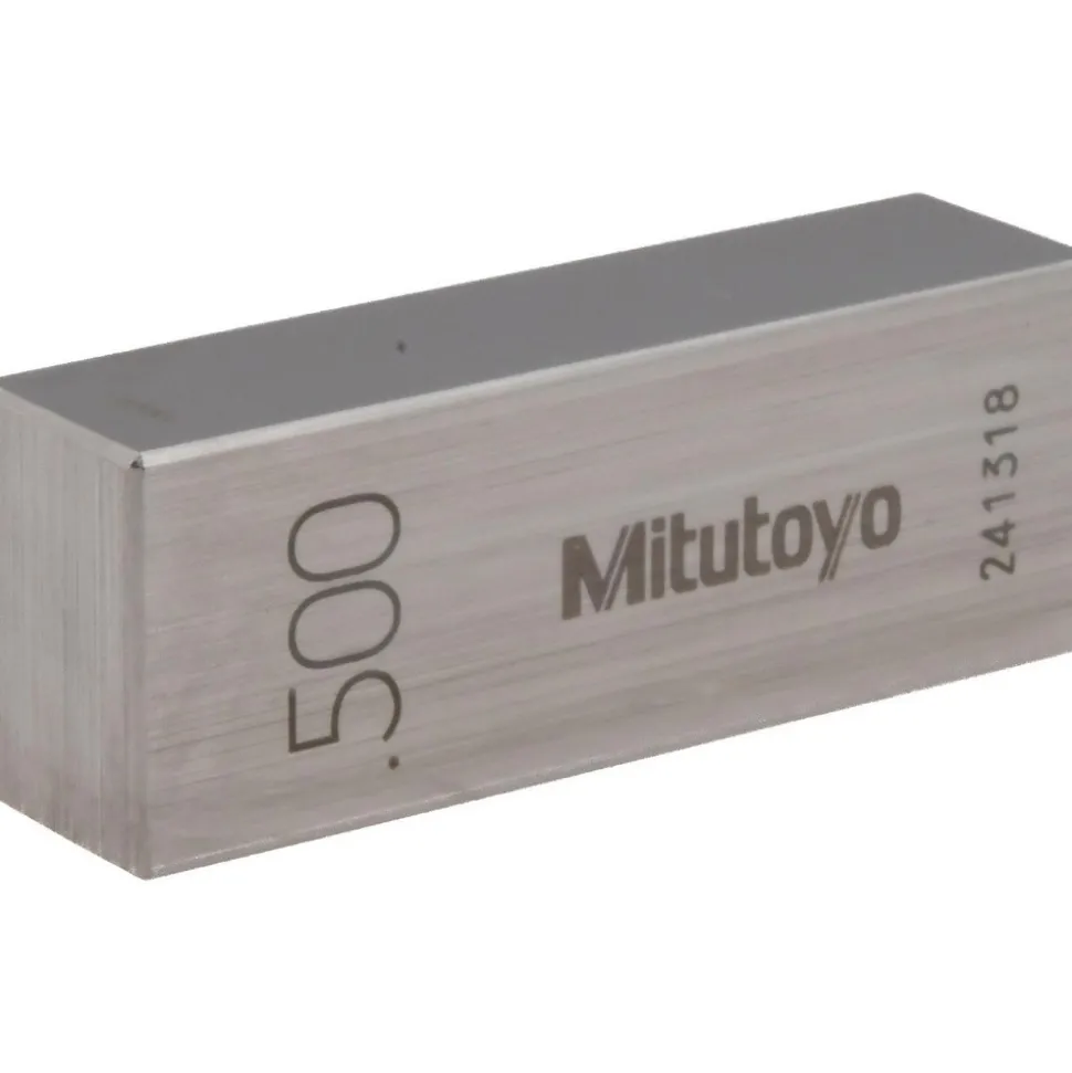 Rectangle Steel Gage Block: 0.5", Grade AS-1