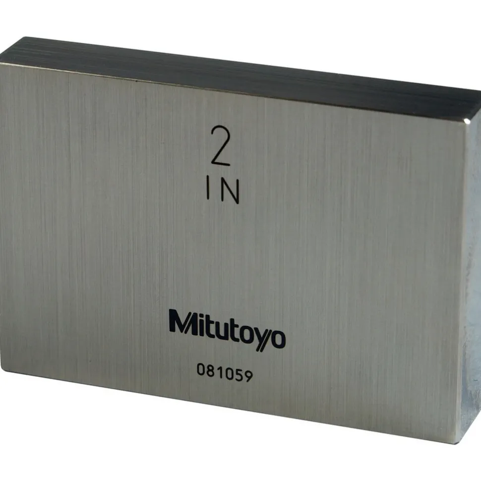 Rectangle Steel Gage Block: 2", Grade 0