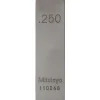 Rectangle Steel Gage Block: 0.25", Grade 0