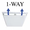 Registers & Diffusers: Type: Air Deflector Vent Cover; Style: 1 Way; Material: Plastic; Diameter (Decimal Inch): 24.0000