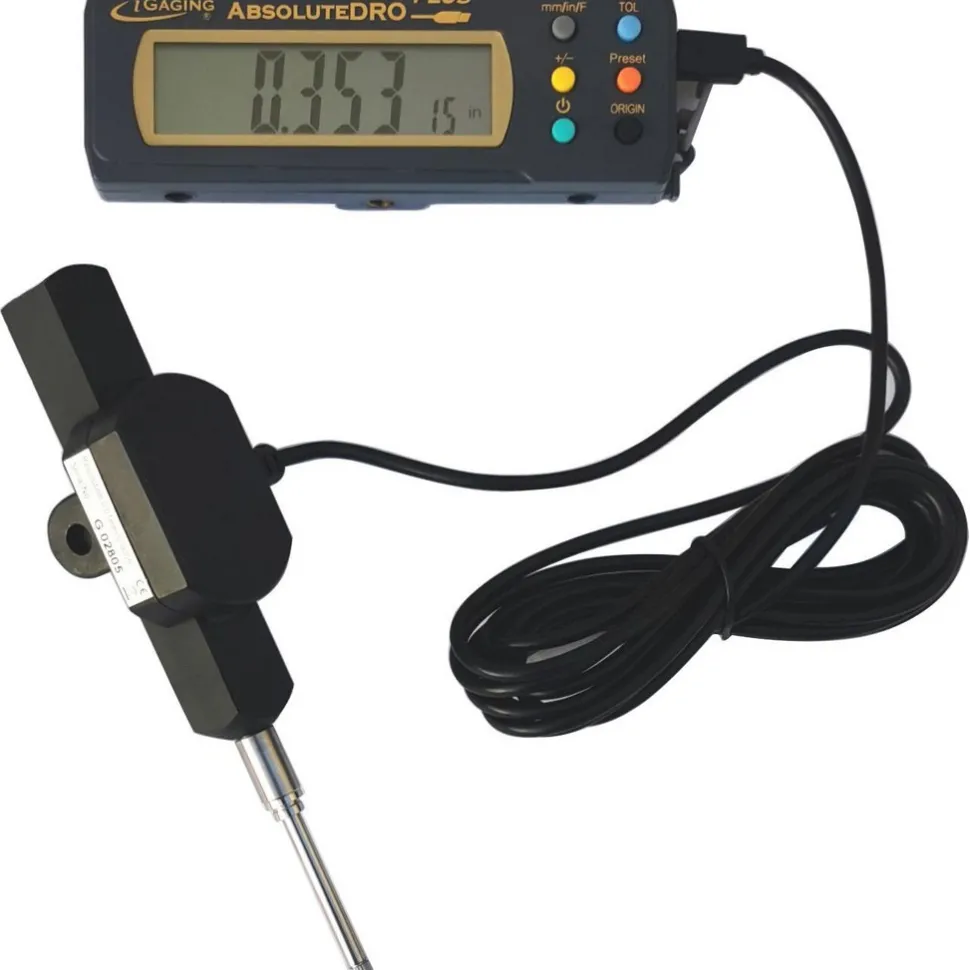 Remote Display Linear Gages: Maximum Measurement (Inch): 1; Maximum Measurement (mm): 25; Barrel Diameter (mm): 0.3750