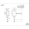 Remote Display Linear Gages: Maximum Measurement (Inch): 0.5; Maximum Measurement (mm): 12.7; Barrel Diameter (mm): 0.3750