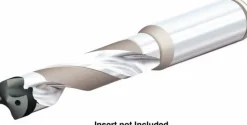 Replaceable-Tip Drill: Straight Shank, 9/16" Shank Dia