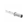 Replaceable-Tip Drill: 0.63 to 0.665" Dia, 3.27" Max Depth, 3/4" Flatted Shank