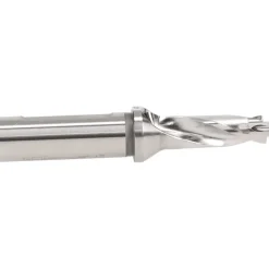 Replaceable-Tip Drill: 0.472 to 0.488" Dia, 1.41" Max Depth, 5/8" Weldon Flat Shank