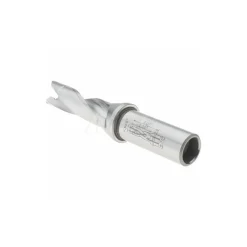 Replaceable-Tip Drill: 0.669 to 0.705" Dia, 2.13" Max Depth, 3/4" Flatted Shank